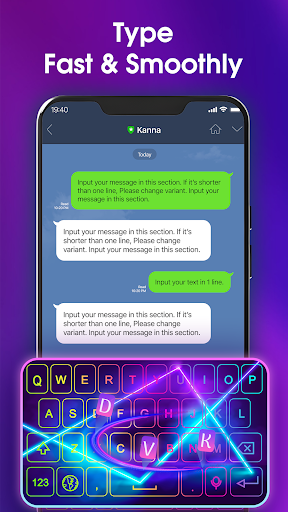 Neon LED Keyboard screenshot 6