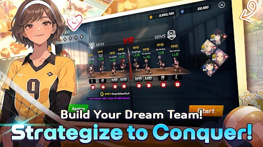 Volley Girls: HS Volleyball screenshot 4
