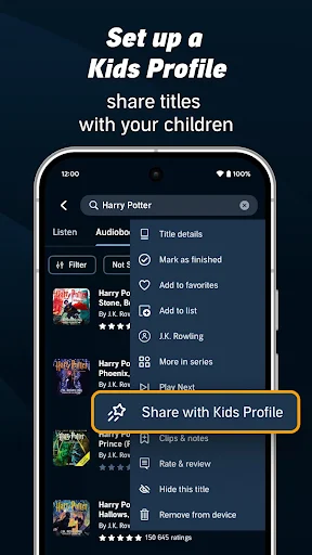 Audible screenshot 4