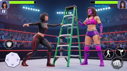 Bad Girls Wrestling Game screenshot 6
