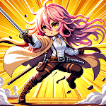 Gunblade Girl Idle AFK RPG icon
