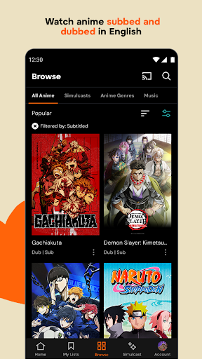 Crunchyroll screenshot 4