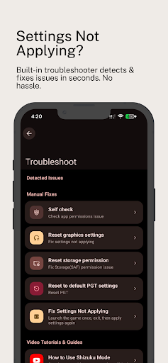 PGT +: Pro GFX & Optimizer screenshot 6