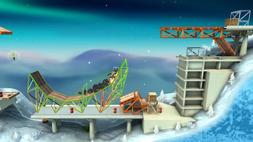 Bridge Constructor Stunts screenshot 6