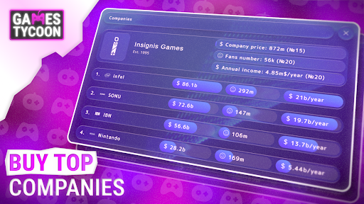 Games Tycoon Pro screenshot 4