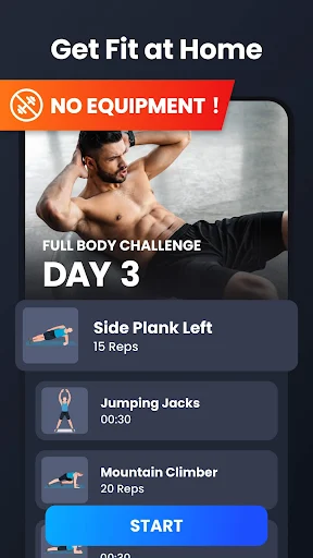 Home Workout – No Equipment screenshot 5