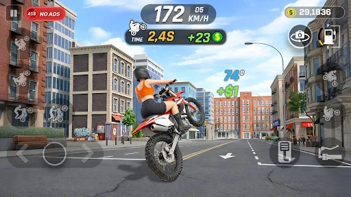Wheelie Master: Moto Ride 3D screenshot 4