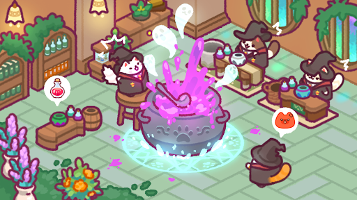 Cat Magic School : Cute Tycoon screenshot 7