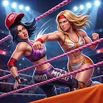 Bad Girls Wrestling Game icon