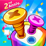 Unscrew Nuts Sort: Pin Puzzle icon
